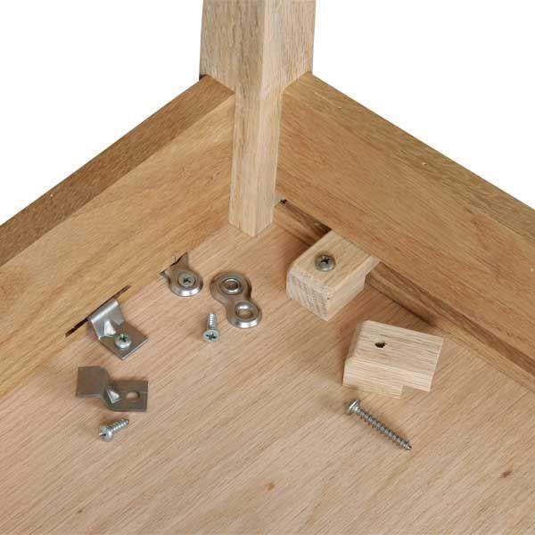 Table Top Fasteners with Screws - 8 Piece alt 0