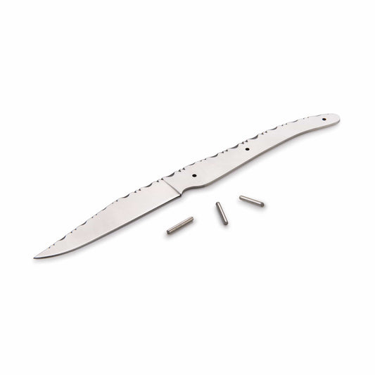 European Style Steak Knife - 8-1/2" - SS - Unfinished Kit alt 0