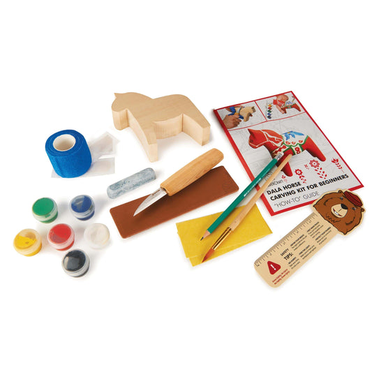 Dala Horse Carving Kit alt 0