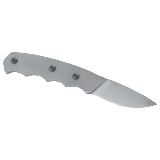 Fixed Blade Drop Point Knife for Hunting and Fishing - 7-1/4" - Unfinished Kit alt 0