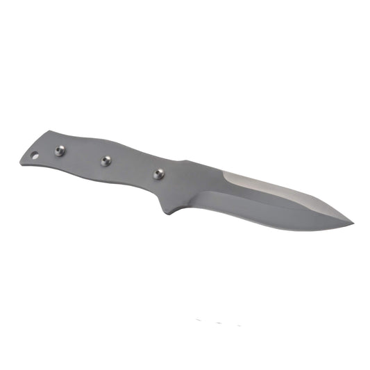 Fixed Blade Spear Point Knife for Hunting and Fishing - 8-1/2" - Unfinished Kit alt 0