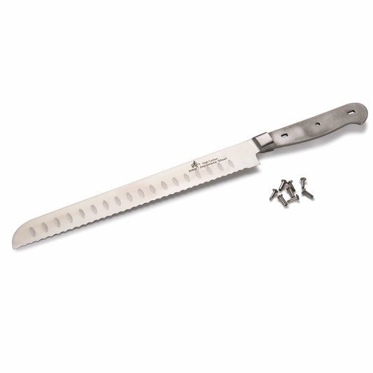 Bread Knife for Cutting Bread and Baked Goods - 14-5/8" - SS - Unfinished Kit alt 0