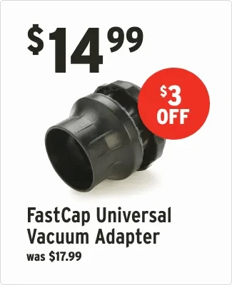 $3 off FastCap Universal Vacuum Adapter